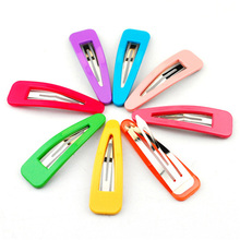2016 BB Hair Clips Solid Hairpins Candy Barrettes Kids Hair Accessories 10Pcs/Lot Cute Girls Hairgrips Fashion Children Mix Clip