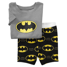 Summer Cotton Spiderman Cartoon Children s Kids Short Pajamas Sets pijama menino Infantil For Boys Baby