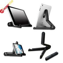 Black Foldable Desktop Holder Stand for iPad 2 3 4 mini / Samsung Galaxy Tab / Other Tablet PC Free Shipping