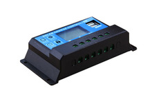 NEW USB Solar charge controller 20A With Dual USB Output 12V 24V auto work LCD Dispaly