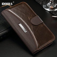 S5 Fashion Business Luxury Classic Flip Case for Samsung Galaxy S5 I9600 with metal Cover Wallet Stand with Card Holder
