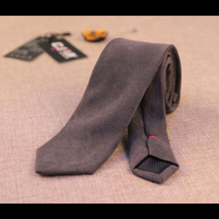 Designer Knitted Neck Ties Narrow Skinny Neckties For Men New Fashion Male Brand Slim Men Ties