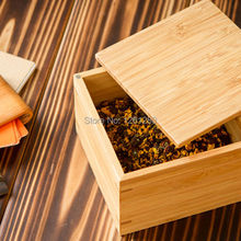 Bamboo Storage Box Bin