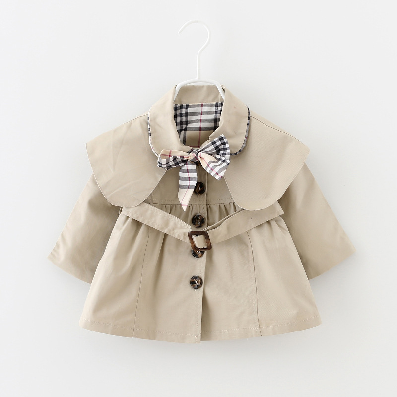 2016 new spring and autumn baby girl clothes fashion casual baby coats girls 6 24 month