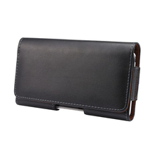 Universal Genuine Leather Belt Clip Phone Pouch Bag for iPhone 6 Plus 6 5 5S Vintage Case for Samsung Galaxy S6 S5 S4