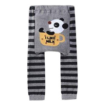 Cute Baby Kids Boy Girl Toddler PP Pants Legging Animal Pattern Trousers S M L 0-1Y Free Shipping ZC2