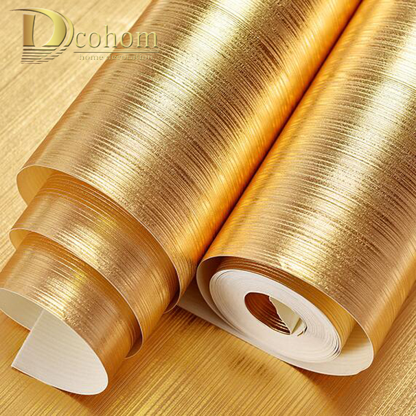 Selbstklebende Tapete Gold : Hohe Qualit?t Plaid Strukturierte Gestreiften Goldfolie Tapeten Selbstklebende Tapete Gold : Hohe Qualit?t Plaid Strukturierte Gestreiften Goldfolie Tapeten