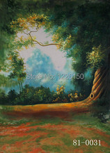Mysterious scenic Backdrop 81-0031,10 x10ft Hand Painted Photography Background,estudio fotografico,backgrounds for photo studio