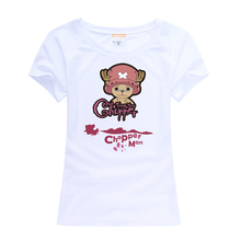 One Piece Luffy Cute T-shirt  anime women  t shirts tops tee tshirt M – XXL onepiece exercise tshirt