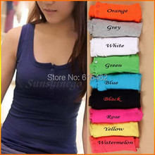 Sexy Women s Button Tank Top Casual Cami Sleeveless Vest Waistcoat Bodycon T Shirt 9 colors