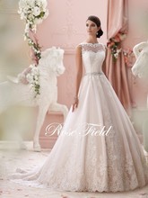 new 2016 white collar, ivory bag buckles sleeveless wedding dress inventory WeiHua edge free postage