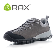 RAX genuine leather men casual shoes lightweight men wear-resistant non-slip EVA outdoor shoes A608
