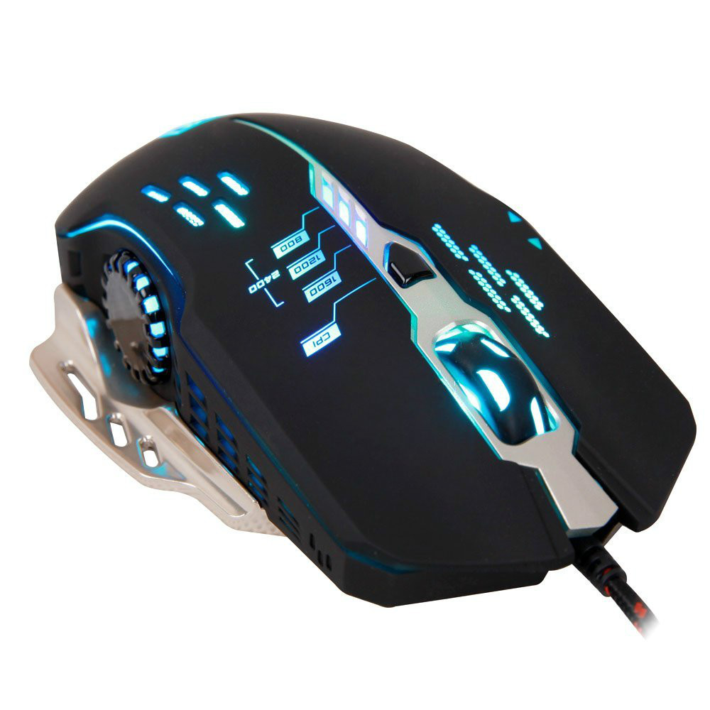 Original SADES Flash Wings 2400DPI Optical LED 6 Buttons Gaming Mouse