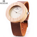 top brand luxury High Quality Handmade Watches Natural Wooden Bamboo Clock Quartz Watches Men Women Hot