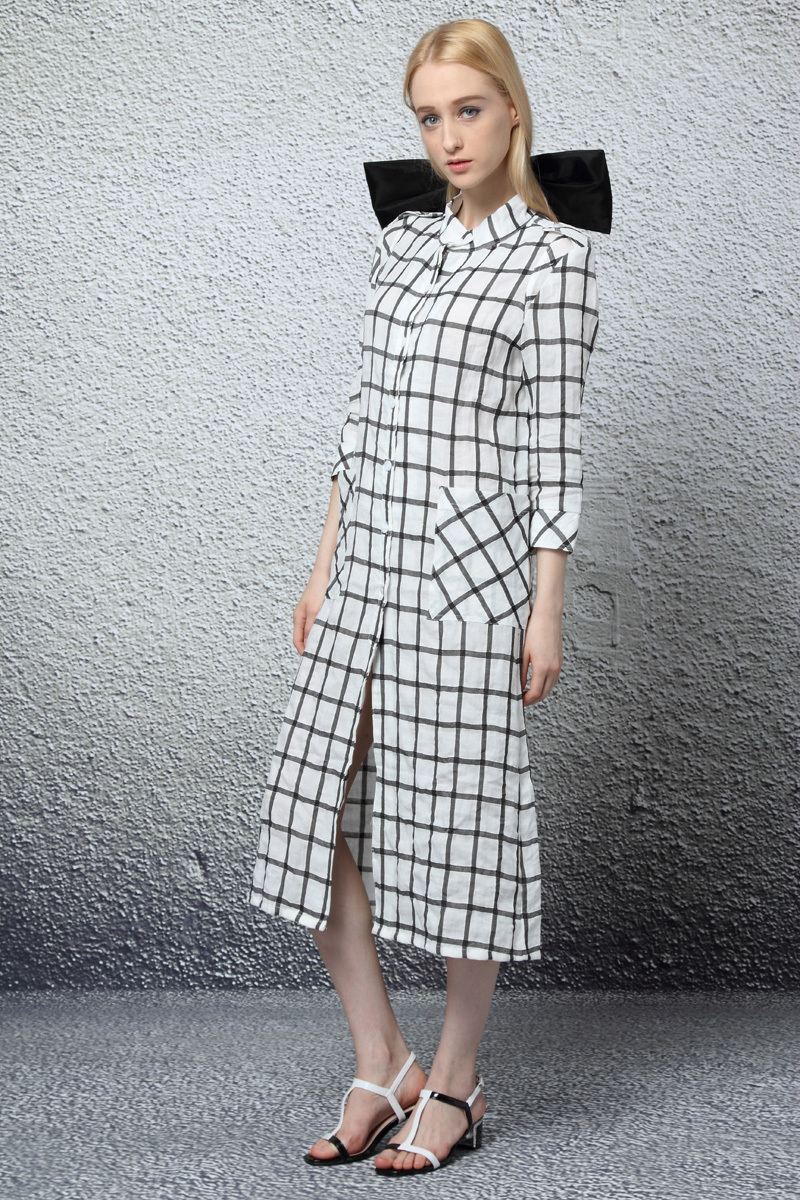 Designer Linen Dress