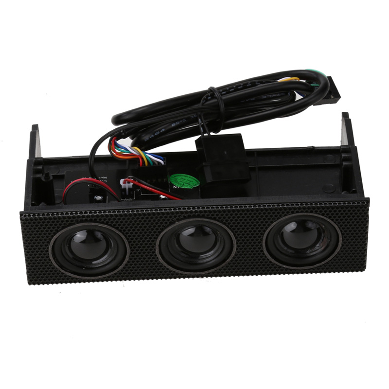 Stereo Speaker PC Front Panel Computer Case Built-in Mic Music Loud speaker space saving Front panel speaker for desktop Stereo Speaker PC Front Panel Computer Case Built-in Mic Music Loud speaker space saving Front panel speaker for desktop
