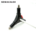 NEWACALOX Automatic Coaxial Cable Wire Stripper for RG59 RG6 F Connector Installation Electric Stripping Tools Multi