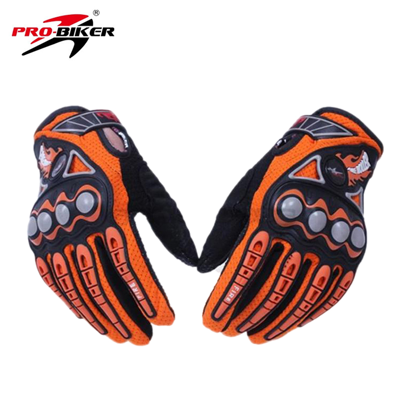 Free Shipping ! New PRO-BIKER Racing Bike Sport Cycling Gloves Motorcycle Motocross Enduro Full Finger Gloves Size M, L, XL