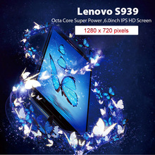 Original Lenovo S939 6 0 inch 3G Android 4 2 2 Phablet MTK6592 1 7GHz Octa