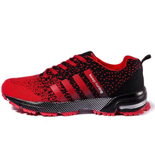 2016 New Men’s Run Shoes Fashion Fly Weave Athletic Breathable Sport Shoes Sneakers Running Shoes #RS1003