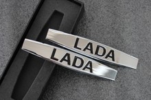 Auto fender stickers, car side badge emblem for LADA car accessories