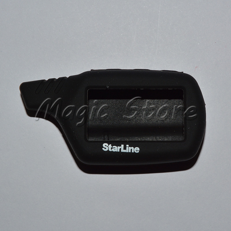 STARINE B9 TWO WAY CAR ALARM SYSTEM LCD REMOTE SILICONE CASE FOR STARLINE 2