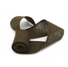 2M Jute Burlap Ribbon Roll for Christmas Decoration