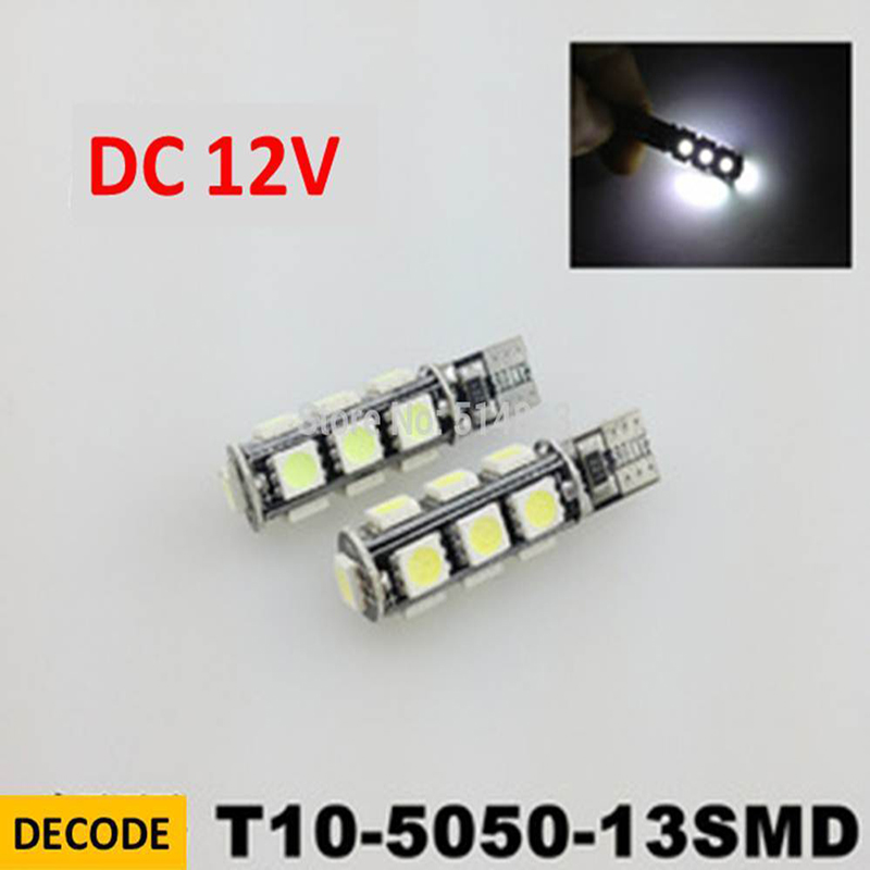 2 . T10-5050-13SMD  CANbus   w5w      