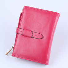 2016 Hasp Brand women Purses PU Leather Women Wallets Cute Fashion coin Purse short credit card Purse Female portfolio female