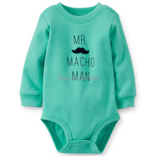Hot Saling BodySuit Baby 100 Cotton Long Sleeve Newborn Jumpsuit Infant Children Carters Clothing For Boy