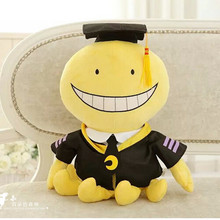 Hot Assassination Classroom Korosensei Octopus Cosplay Anime Plush Toy Doll Smile Face 12