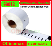 40x Rolls SEIKO DYMO compatible 99012 9012 36×89 mm Address Labels Seiko SLP Label Etiketten labelwriter Duo Twin Turbo
