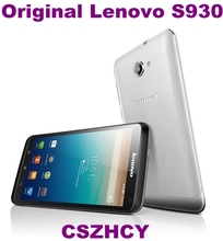 5pcs/lot Original Lenovo S930 MT6582 8GB Rom Quad Core 6.0 IPS WIFI GPS Smart Cell phone Free shinpping