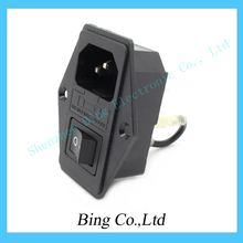 Free Shipping! 3d printer accessory/parts makerbot ultimaker 3 in 1 fuse power supply socket top quality three in one socket