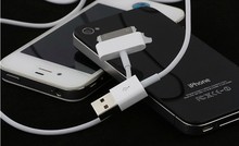 Original eterno cabo capa chargeur For apple iphone 4 4s ipod touch ipad iPod nano 5 data Sync USB Mobile Phone Cable charger