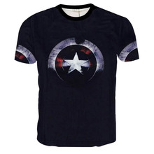 Captain America: Civil War 3D Print T-shirt Cotton Unisex Tee Shirts Short Sleeve Casual Homme Loose Summer Tops Marvel Avengers