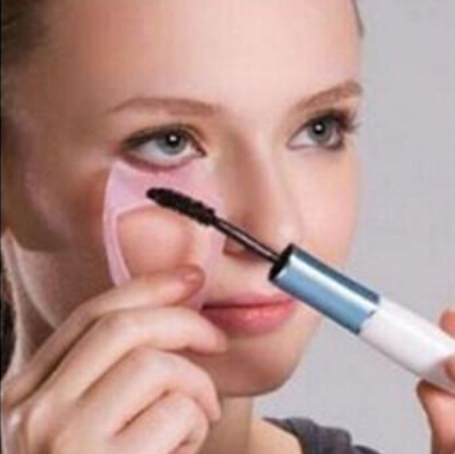 2015 New Pink Eyeliner Guide Pencil Template Shaper Assistant Aid Eyeliner Makeup Tools 
