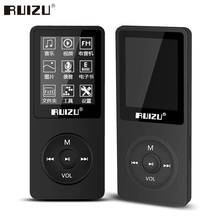 RUIZU X02 Sport Digital MP3 Player High Quality MP 3 Player USB Recording Pen FM Radio Player Screen Lettore MP3 Music Player 4G