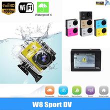 Action Camera SJ4000 Waterproof WIFI Sport Cam Full HD 1080P Video Bike Helmet Action Cameras blue Camcorder Mini For GoPro