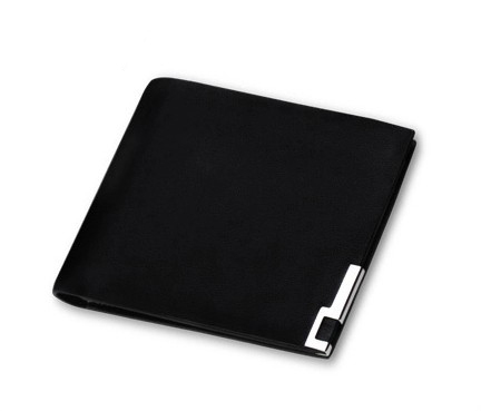 Aim male wallet male short design genuine leather thin wallet men's cowhide small wallet