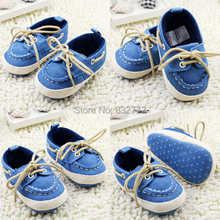 New Toddler Boy Girl Soft Sole Crib Shoes Laces Sneaker Baby Shoes PrewalkerFree Drop Shipping