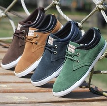 New 2014 Top Fashion brand men Sneakers Canvas men’s flats shoes men,Daily casual shoes Spring Autumn sneakers men shoes LS083