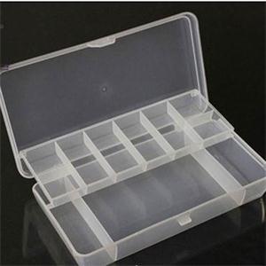 High Quality Multi Purpose Portable Fishing Lure Box Lightweight Fish Baits Case Clear Plastic Fishhook Storage