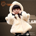 2016 Autumn Winter Girls faux Fur coat Children Outerwear Jacket warm Outerwear Child Thickening Clothing Outerwear