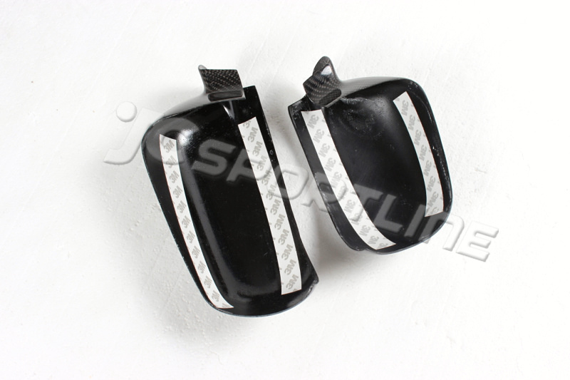 Really Carbon Fiber Car Rearview Mirror Covers for Volkswagen Golf 4 OEM Rearview Mirror Caps