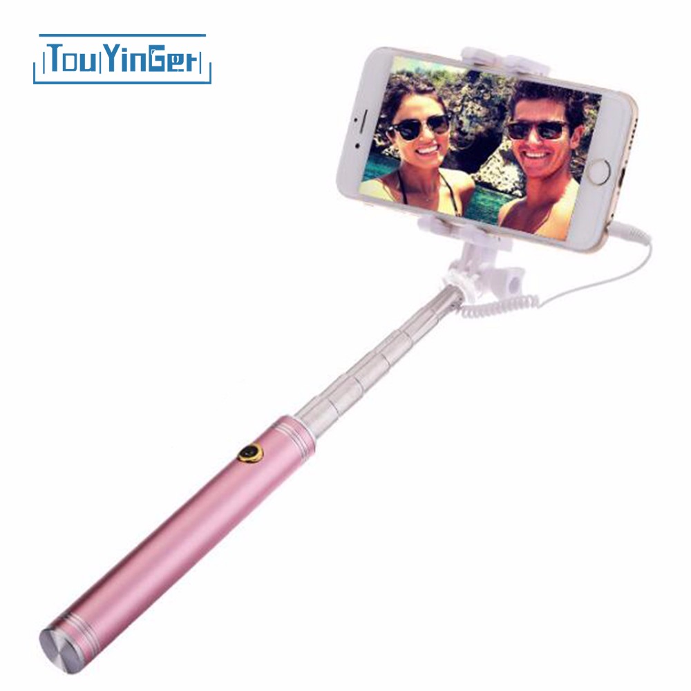 Universal Portable Wired Stretchable Selfie Stick For iPhone Samsung Galaxy Huawei Sony HTC Xiaomi Mini Stick Tripod Monopod (13)