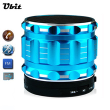 Ubit Portable Mini Bluetooth Speakers Metal Steel Wireless Smart Hands Free Speaker With FM Radio Support SD Card For iPhone S28