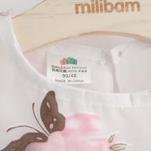 Girls Dress Butterfly Flower Girls Summer Dress Sleeveless O neck Summer Princess Dress Girl Fashion Baby