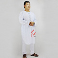 White Muslim gowns men Abaya jubbah kaftan Man Thobe robes sets Islam clothing Muslims wholesalers Kebaya