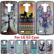 New Arrival 15 Design For G3 Brand Ultra Thin Cartoon Pattern Matte Hard Back Case for LG G3 Cell Phone Protective Cover Bags